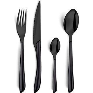 Amefa Eclat Lumino Bestekset 16-delig Zwart