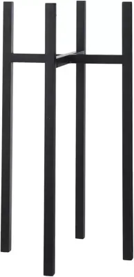 Mica Decorations pothouder Ascot 37,5x71 cm zwart