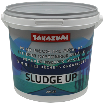 Takazumi Sludge-Up 1kg - Helder Vijverwater & Vermindert Stress bij Vissen