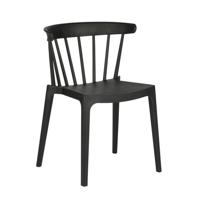 Spijlenstoel Bliss Zwart Outdoor - thumbnail