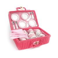 Tidlo picnickset in roze koffer - thumbnail