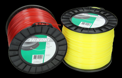 Hikoki Accessoires Nylon lijn | vierkant | 3.0 mm | geel | 132 meter - 781076