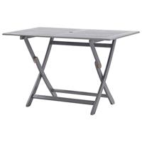 Tuintafel inklapbaar 120x70x75 cm massief acaciahout - thumbnail