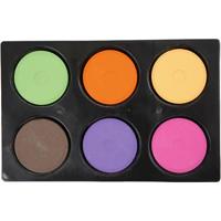 Colortime Waterverf, h: 16 mm, d 44 mm, extra kleuren, 1 doos - thumbnail