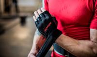 Harbinger Men's Pro Fitness Handschoenen met Wrist Wrap - Zwart - XL - thumbnail