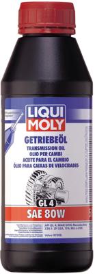 LIQUI MOLY getriebeöl "gl4" gear oil gl4 sae 80w lm 500 ml LIQUI MOLY getriebeöl "gl4" gear oil gl4 sae 80w lm 500 ml