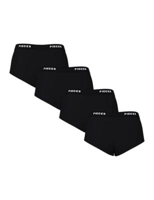 4-Pack Dames shorts - Solid - Katoenen dames onderbroek - Multipack - Voordeelverpakking
