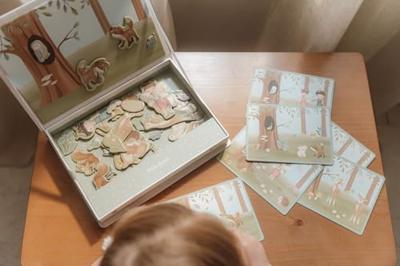 Little Dutch Magnetisch Speelbord Forest Friends