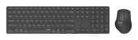 Rapoo 9800m draadloos multim. blade combo full size set donkergrijs qwerty us - thumbnail
