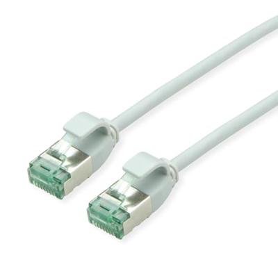 ROLINE RM U/FTP DataCentre patchkabel Cat.6A (Klasse EA), extra dun, grijs, 1,5 m