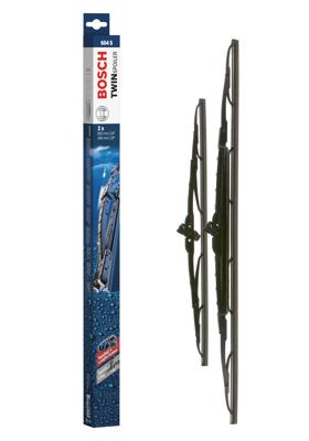 Bosch ruitenwissers Twin 604S - Lengte: 600/450 mm - set wisserbladen voorzijde 604S