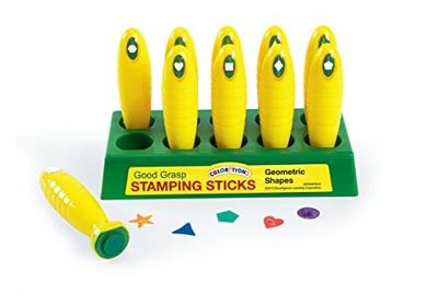 Colorations - stempelsticks geometrische vormen - 10dlg. Colorations - stempelsticks geometrische vormen - 10dlg.