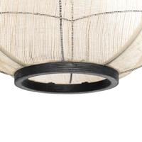 QAZQA Smart hanglamp bruin 48 cm incl. Wifi G95 - Rob - thumbnail