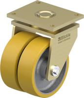 Blickle LSD-GTH 252K Dubbel zwenkwiel Wieldiameter: 250 mm Draagvermogen (max.): 3700 kg 1 stuk(s) - thumbnail