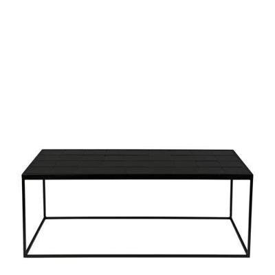 Zuiver Salontafel 'Glazed' Keramiek, 93 x 43cm, kleur Zwart