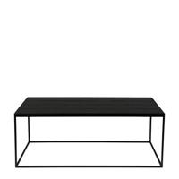 Zuiver Salontafel 'Glazed' Keramiek, 93 x 43cm, kleur Zwart - thumbnail