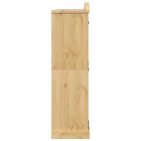 Kledingkast Corona 151,5x52x186 cm massief grenenhout - thumbnail