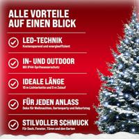 Kerstverlichting 600 LED 20 meter helder wit - thumbnail