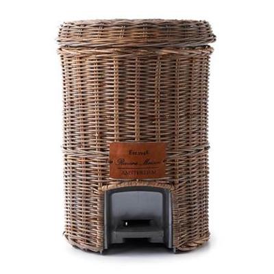 Rivièra Maison Prullenbak 'Rustic Rattan Classic' Rattan, kleur Bruin