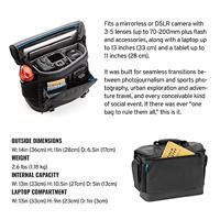Tenba Messenger - DNA 13 DSLR - Black - 638-572 - thumbnail