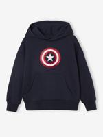 Marvel® AVENGERS Captain America sweater met capuchon marineblauw - thumbnail