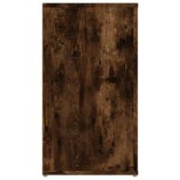 Dressoir 100x33x59,5 cm bewerkt hout gerookt eikenkleurig - thumbnail