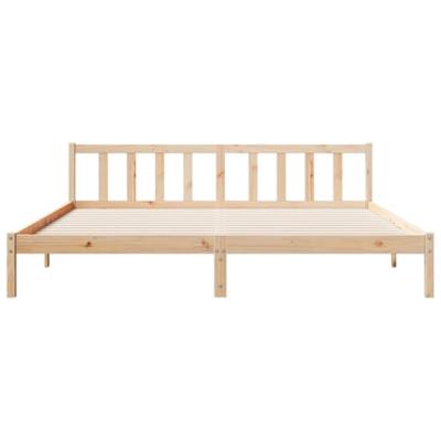 Bedframe extra lang zonder matras massief grenenhout 180x220 cm
