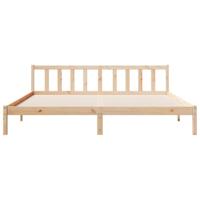 Bedframe extra lang zonder matras massief grenenhout 180x220 cm - thumbnail