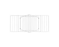 Brabantia hangon droogrek 20 meter white - thumbnail