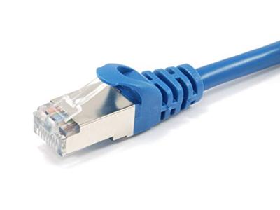 Equip 605534 RJ45 Netwerkkabel, patchkabel CAT 6 S/FTP 5.00 m Blauw Vergulde steekcontacten 1 stuk(s)