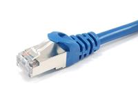Equip 605534 RJ45 Netwerkkabel, patchkabel CAT 6 S/FTP 5.00 m Blauw Vergulde steekcontacten 1 stuk(s) - thumbnail