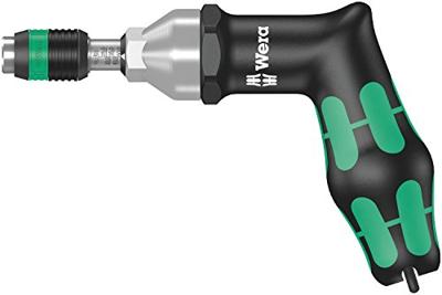 Wera 7447 Kraftform Pistoolgreep instelbare Momentschroevendraaier met Rapidaptor Snelwisselhouder, 1/4 duim, 25,0 - 55,0 in. lbs. - 1 stuk(s) - - thumbnail