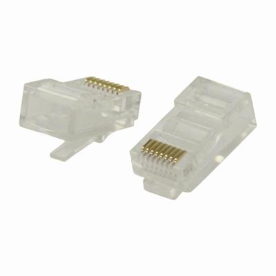 Nedis RJ45-Connector | Male | Solid UTP CAT5 | 10 Stuks | 1 stuks - CCGB89300TP CCGB89300TP
