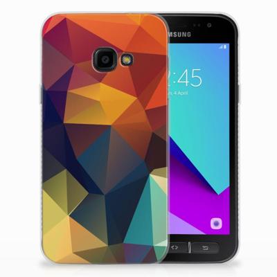 Samsung Galaxy Xcover 4 | Xcover 4s | TPU Hoesje | Polygon Color