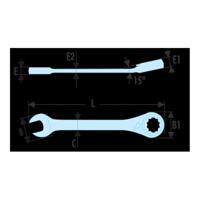 Facom sls steekringratelsleutel 16mm - 467.16SLS - thumbnail