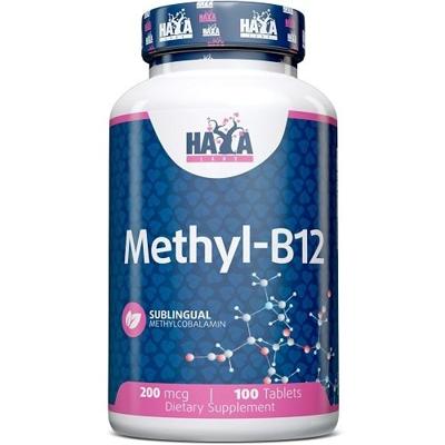Methyl-B12 200mcg Haya Labs 100tabl Methyl-B12 200mcg Haya Labs 100tabl