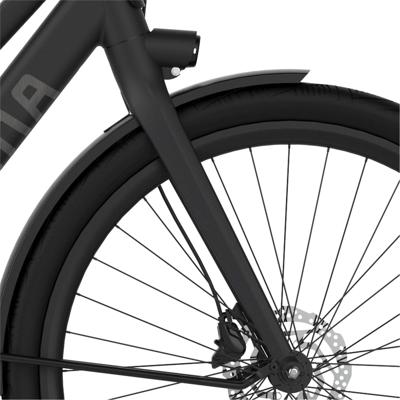 Cortina voorvork e-lett graphite black matt