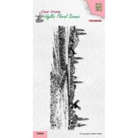Nellie's Choice • idyllic floral scenes clear stempel slimline a village in those days - thumbnail