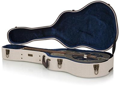 Gator Cases GW-JM-RESO Journeyman Resonator Guitar Deluxe Wood Case koffer voor resonatorgitaren - thumbnail