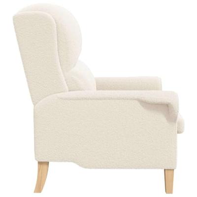 Fauteuil Crème 76 x 94 x 102 cm Stof