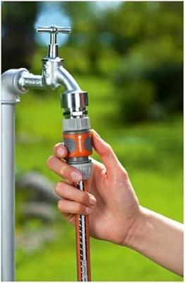 Gardena Slangstuk 19mm: Tuinslangkoppeling met Power Grip, Vorstbestendig - 5 Jaar Garantie
