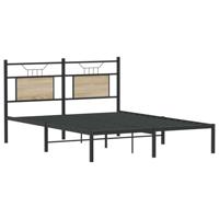 Bedframe zonder matras hout sonoma eikenkleurig 140x190 cm - thumbnail