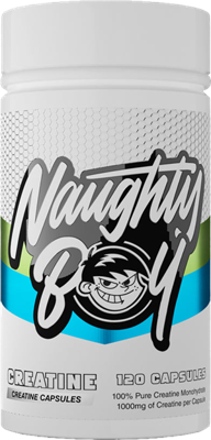 Naughty Boy Creatine Capsules (120 caps)