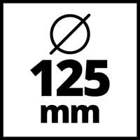 Einhell Professional AXXIO 18/125 Q 4431151 Haakse accuslijper 125 mm Zonder accu, Zonder lader, Incl. snelspanmoer - thumbnail