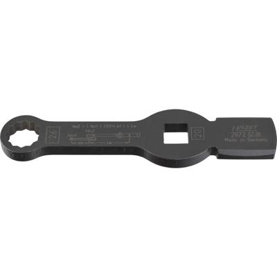 Hazet 2872SZ-26 Slagringsleutel (dubbele 6-kant) met 2 aanslagregistratie 2872SZ-26