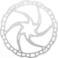 Elvedes rotor lx18 180mm 112g 6 gaats+boutjes zilver 2021067 - thumbnail