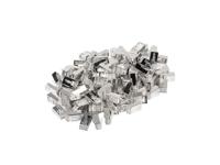 Lanberg PLS-5000 kabel-connector RJ-45 Roestvrijstaal, Transparant - thumbnail