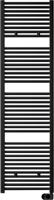 Saqu Fonti elektrische radiator 1000W 50x181,7cm mat zwart - thumbnail