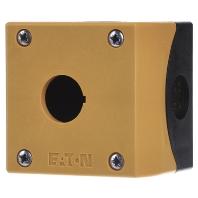 Eaton M22-IY1 216536 Opbouwbehuizing 1 inbouwplaats, Voor bodembevestiging (Ø x h) 22 mm x 80 mm Antraciet 1 stuk(s) - thumbnail