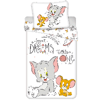 Tom & Jerry peuterdekbedovertrek Sweet Dreams Little One - 100 x 135 cm - thumbnail